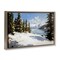 Stupell Industries Way Up North Landscape Floating Frame, design by Petal Prints Design